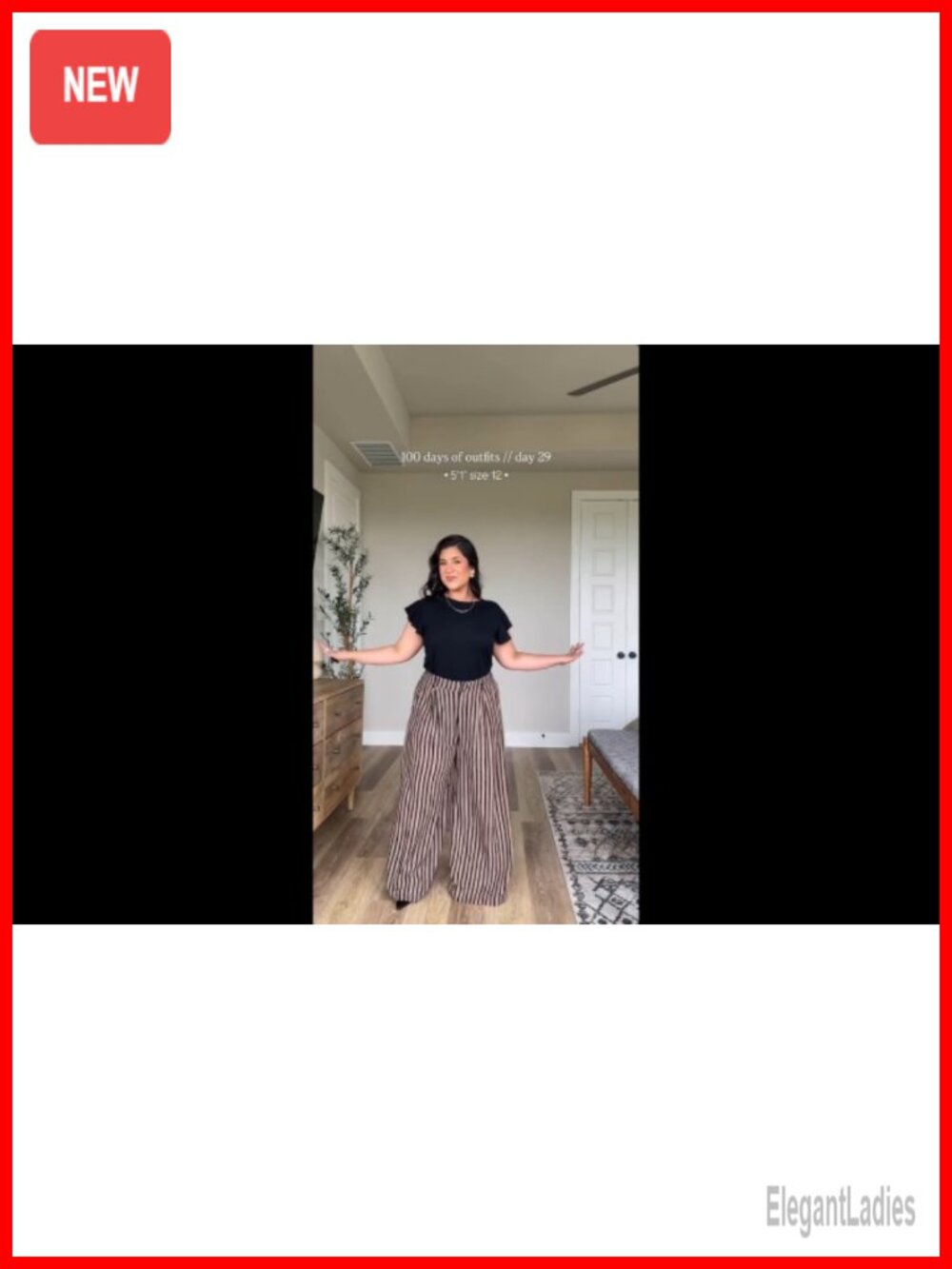 Womens Linen Palazzo Pants High Waist Pleated Wide Leg Trousers Pockets - Picture 6 of 6